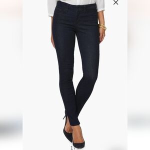 NYDJ Legging Jeans Size 6 Black Stretch Made in USA Jegging Pants Women's M